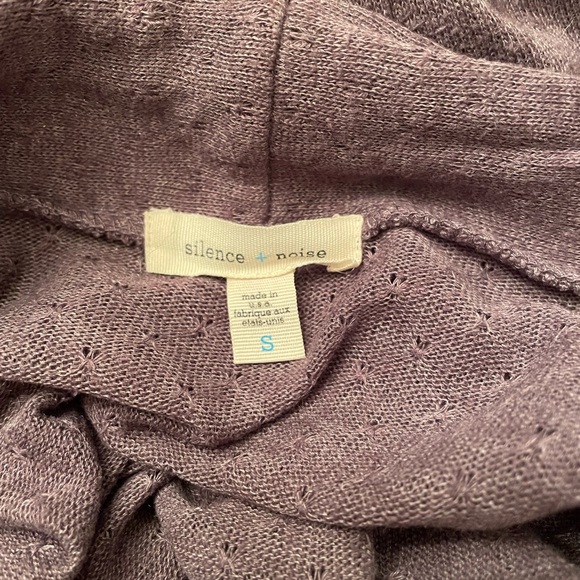 silence + noise open front cardigan - Size Small - Picture 5 of 5